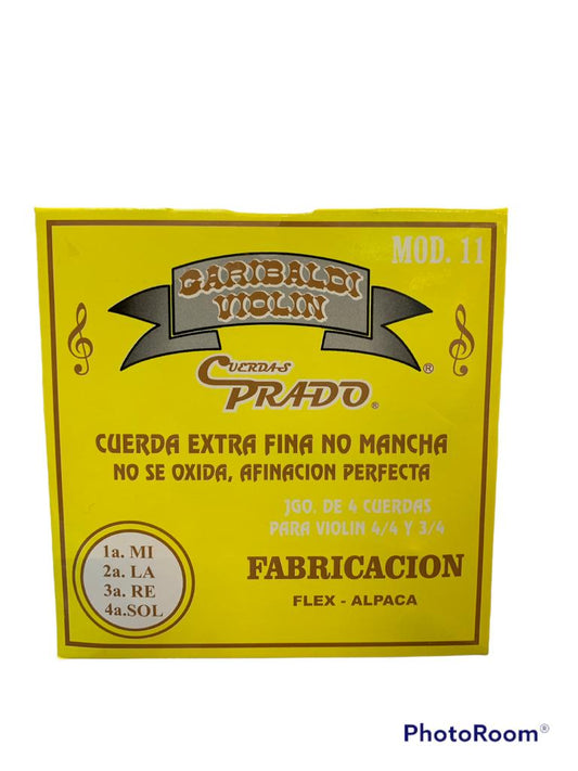 Encordadura para Violín PRA-11 Garibaldi