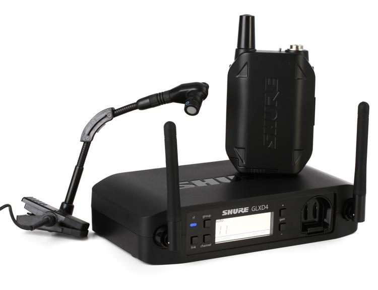 Sistema Inalámbrico Digital para Instrumento GLXD14/B98 Shure