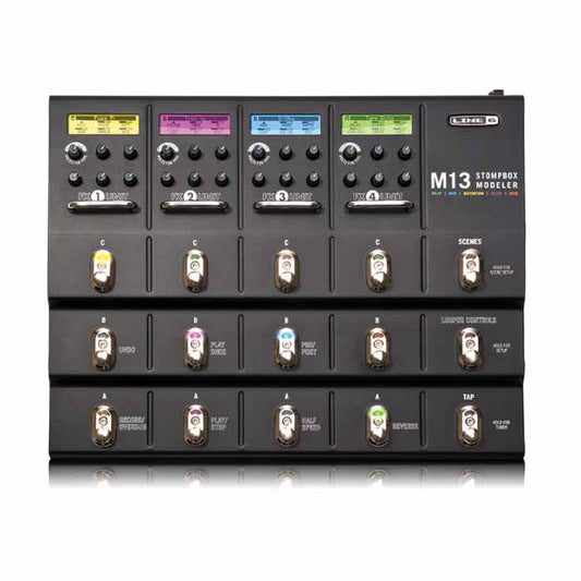 Pedal Modulador de Efectos Stompbox M13 Line 6