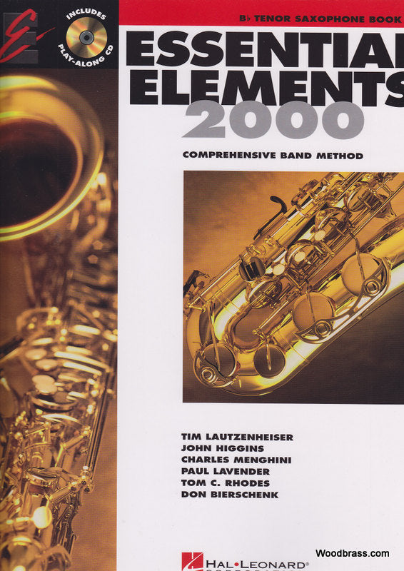 Método para Saxofón Tenor Essential Elements Vol.2 HL00862595 Hal Leonard