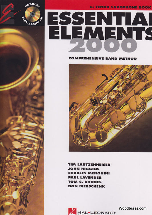 Método para Saxofón Tenor Essential Elements Vol.2 HL00862595 Hal Leonard