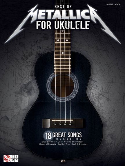 Metallica Ukelele Songs Book HL02502449 Hal Leonard