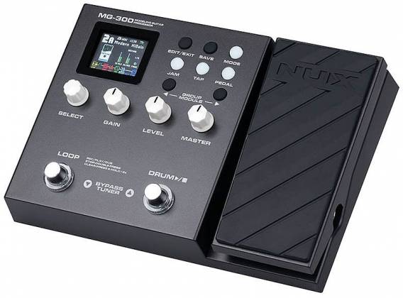 Pedalera Procesador de Efectos para Guitarra Eléctrica MG-300 Nux