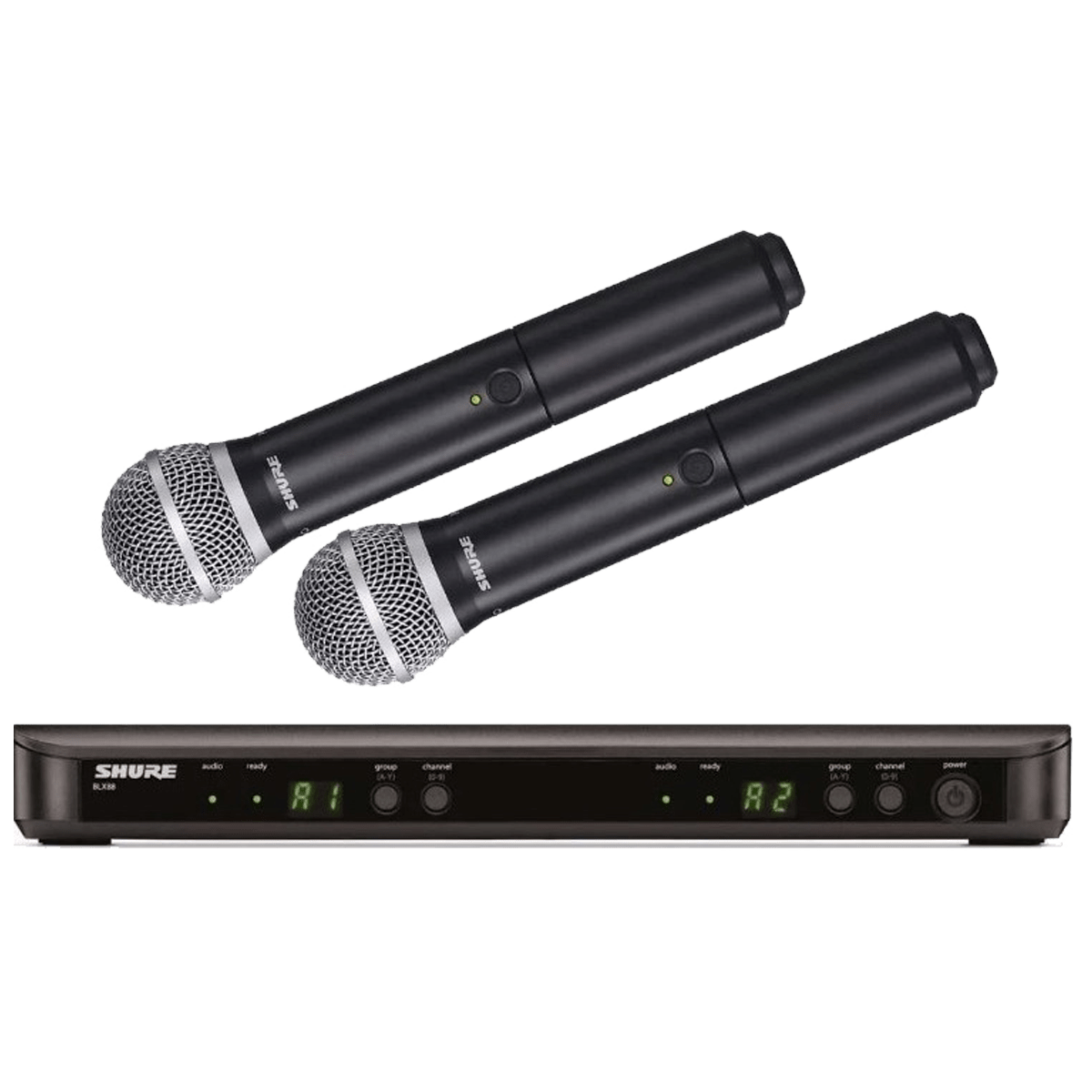 Sistema Vocal Inalámbrico Dual BLX288/SM58 Shure