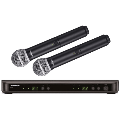 Sistema Vocal Inalámbrico Dual BLX288/SM58 Shure