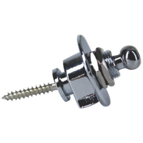 Botón para Tahalí de Guitarra Cromado MSL-100