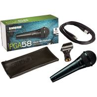 Micrófono Alámbrico PGA58-XLR Shure