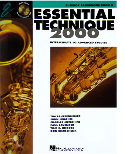 Método para Saxofón Tenor Essential Elements Vol. 3 HL00862624 Hal Leonard