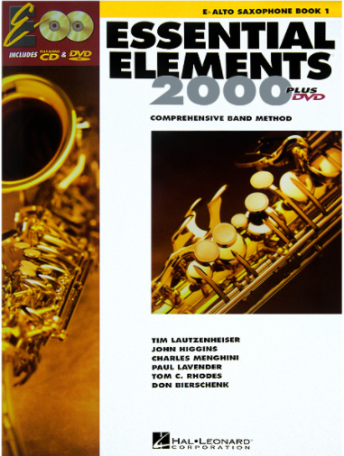 Método para Saxofón Alto Essential Elements Vol.1 HL00862572 Hal Leonard