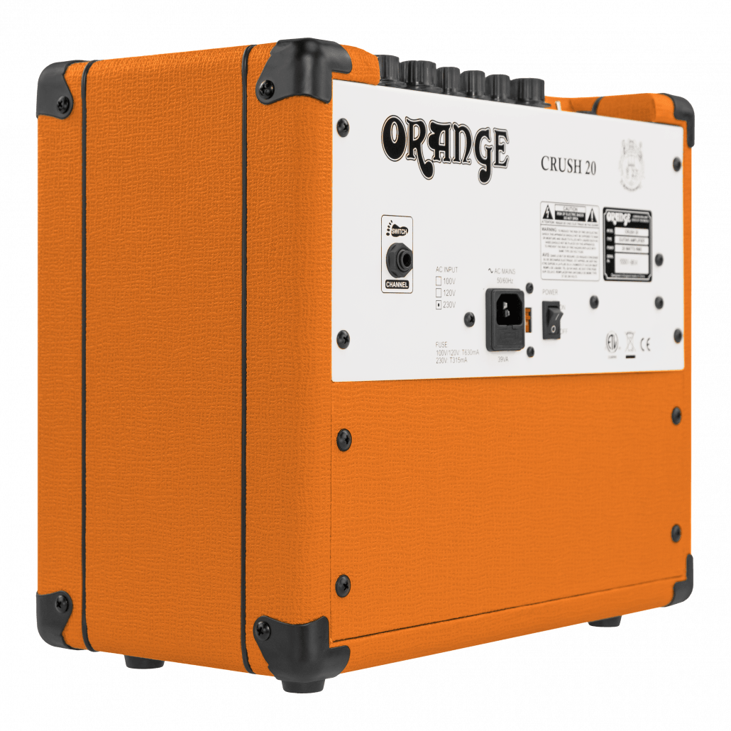 Amplificador para Guitarra Eléctrica CRUSH 20 Orange