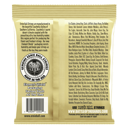 Encordadura de Bronce para Guitarra 2002 Ernie Ball