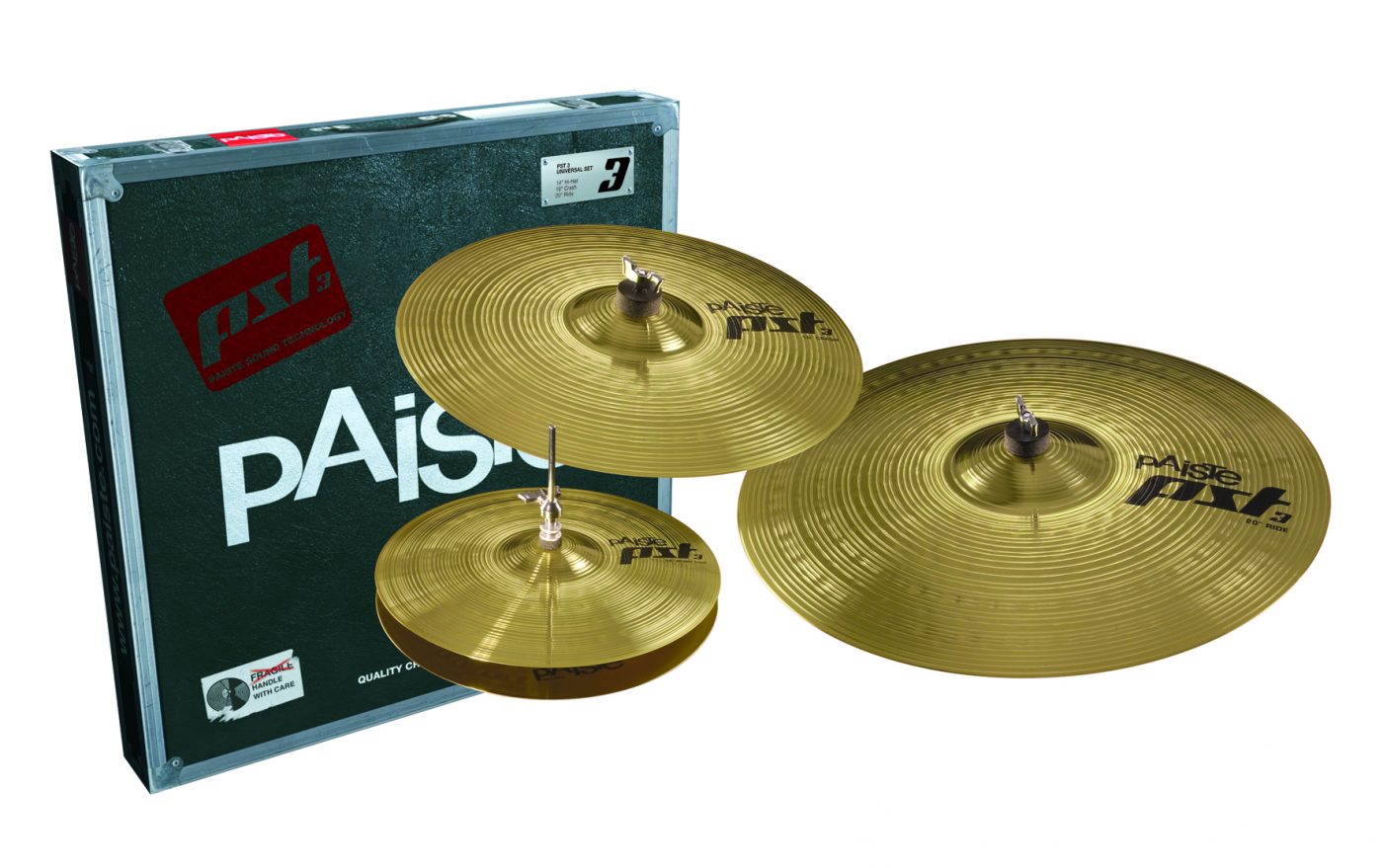 Paquete Platillos PST3 063USET Paiste