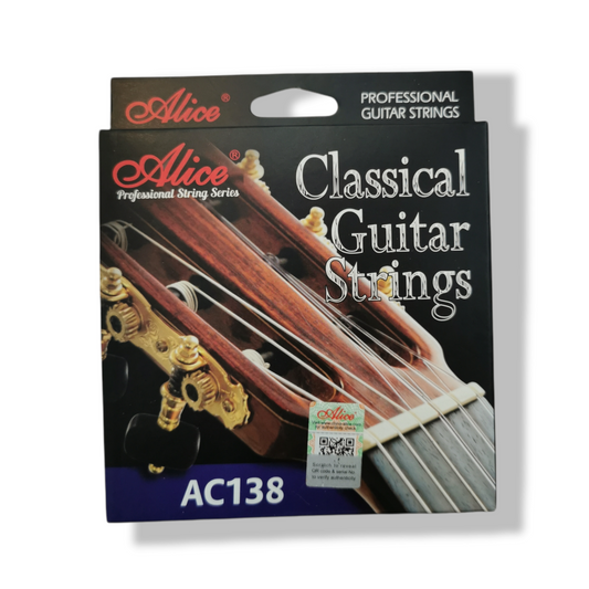 Encordadura de Nylon para Guitarra AC138N Alice