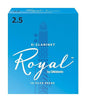 Caña para Clarinete #2.5 RBB1025 Rico Royal