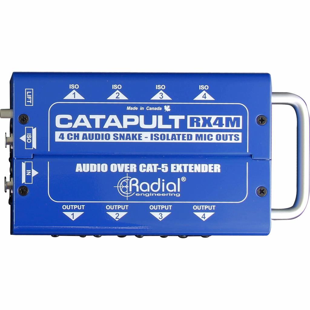 Catapulta Snake de 4 Canales RX4 Radial