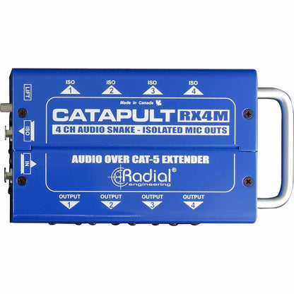 Catapulta Snake de 4 Canales RX4 Radial