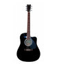 Guitarra Electroacústica Cuerdas de Acero Pastilla Activa SGD11EC Segovia
