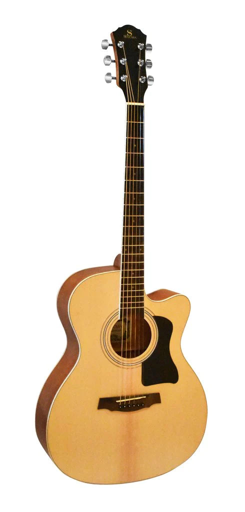 Guitarra Acústica Cuerdas de Acero SGG118AC Segovia