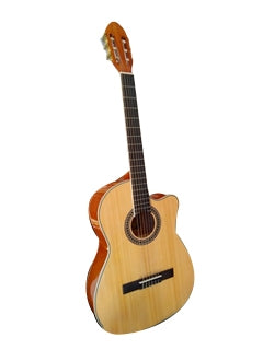 Guitarra Electroacústica Cuerdas de Nylon Pastilla Activa SGL330YW Segovia