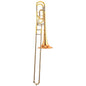 Trombon de Vara Sib/Fa con Transpositor SLTB025 Silvertone