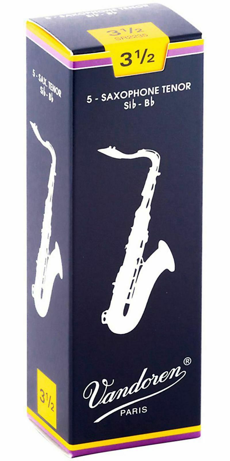 Caña para Saxofón Tenor #3.5 SR2235 Vandoren