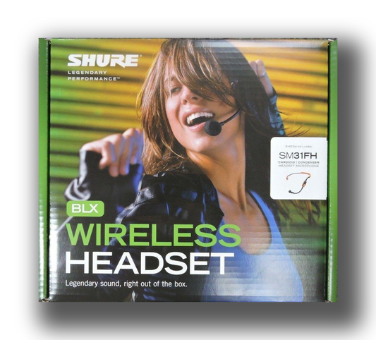 Micrófono Inalámbrico de Diadema Fitness BLX14/SM31-J11 Shure