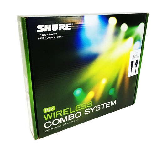Sistema Inalámbrico Dual para Presentador BLX188/CVL Shure