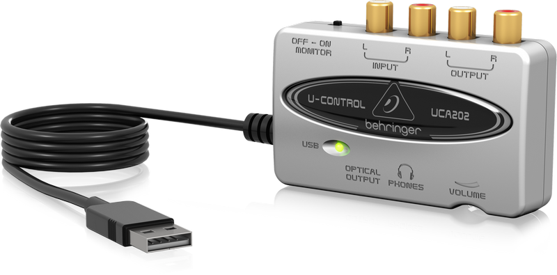 Interfaz de Audio UCA202 Behringer