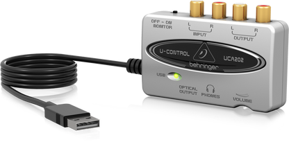 Interfaz de Audio UCA202 Behringer
