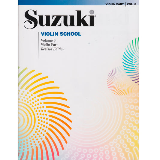 Método Suzuki para Violín Vol.6 00-0154S Alfred Music