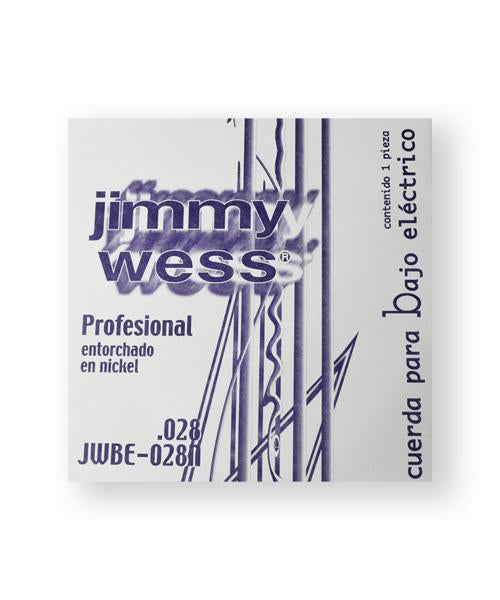 1ra Cuerda para Bajo Eléctrico JWBE-028N Jimmy Wess