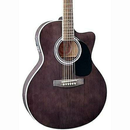 Guitarra Electroacústica Cuerdas de Acero Pastilla Activa JTA-444-CET-TBK Jay Turser