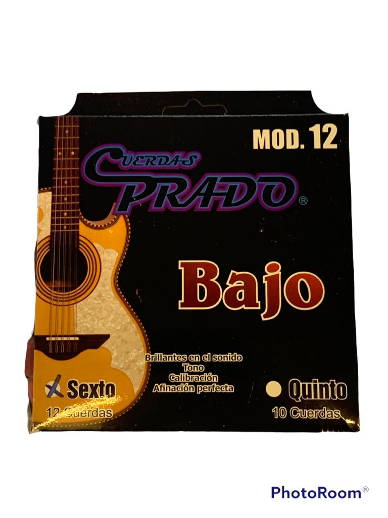 Encordadura para Bajo Sexto PRA-12 Prado