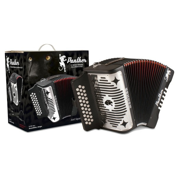 Acordeón de Botones Diatónoco “Compadre” SOL-DO-FA A48241 Hohner