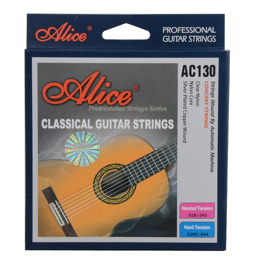 Encordadura de Nylon para Guitarra Clásica AC130N Alice