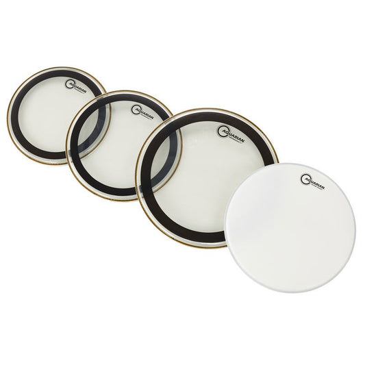 Set Parches de Batería 12" 13" 14" 16" AQU-PF-B Aquarian