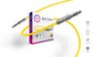 Cable Auxiliar de Audio AUX-FAB5-YLW Ijoy