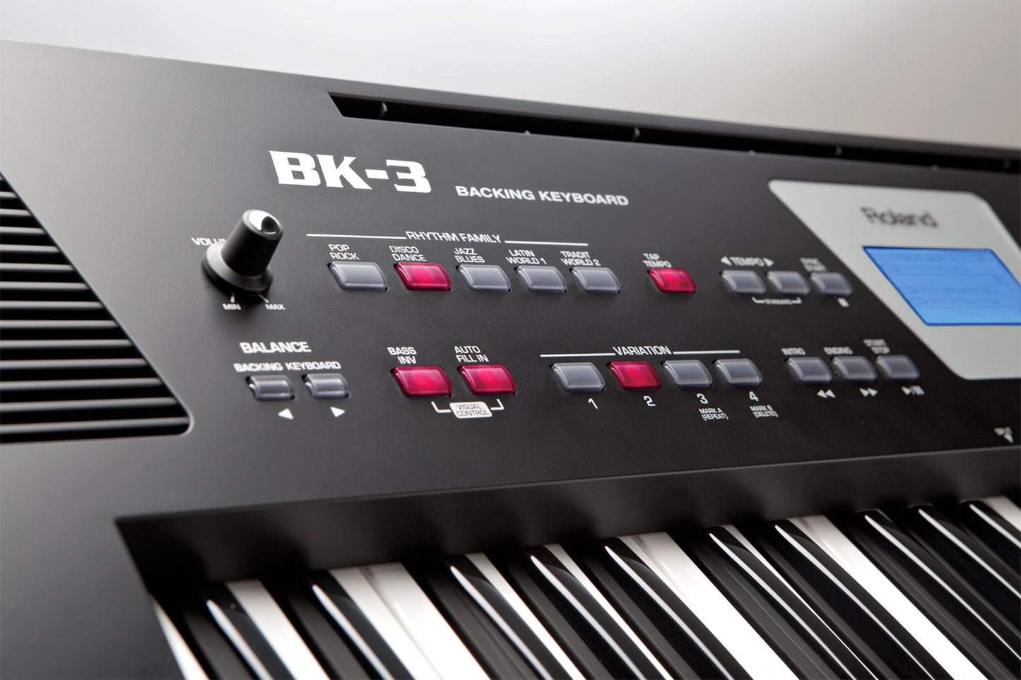 Teclado de Acompañamiento BK-3-BK Roland
