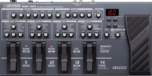 Multi Efectos para Guitarra ME-80 Boss