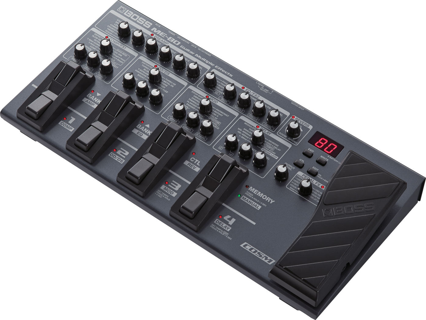 Multi Efectos para Guitarra ME-80 Boss