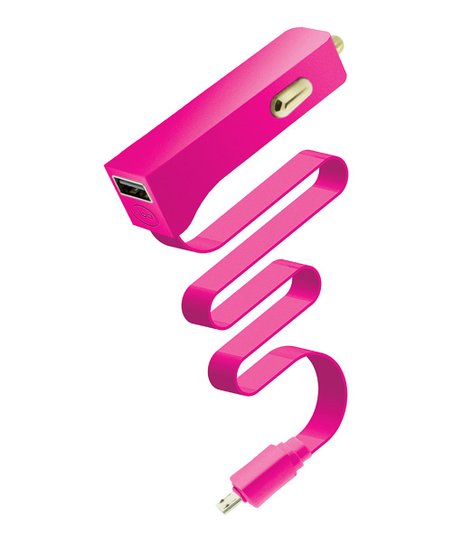 Cargador de Auto OF-CARM-3UDM-PNK Ijoy