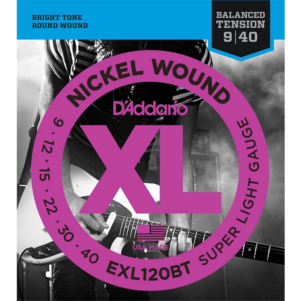Encordadura para Guitarra Eléctrica EXL-120BT D'Addario
