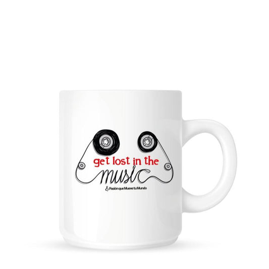 Taza Get Lost in the Music Sax Musical Creations