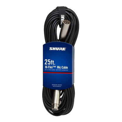 Cable para Micrófono 7.5 Metros C25J Shure