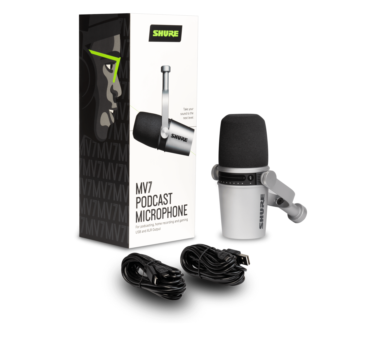 Micrófono para Podcast MV7 Shure