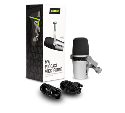 Micrófono para Podcast MV7 Shure
