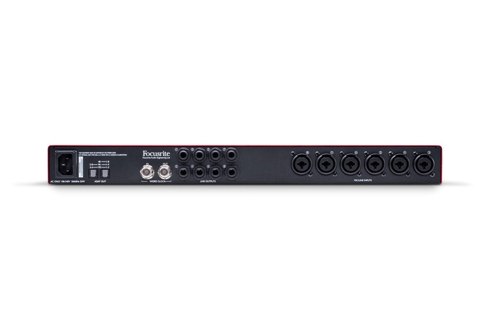 Preamplificador Scarlett Octopre MOSC0022ULJP Focusrite