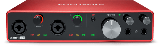 Interfase Scarlett 8i6 MOSC0027 Focusrite