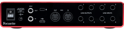 Interfase Scarlett 8i6 MOSC0027 Focusrite
