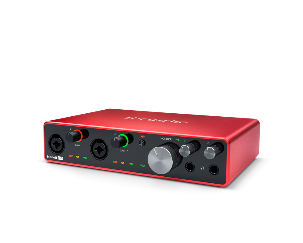 Interfase Scarlett 8i6 MOSC0027 Focusrite